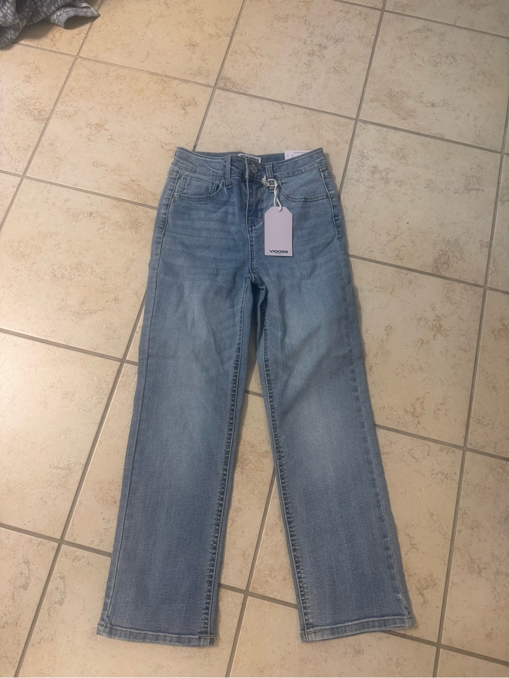 Girls size 8 Vigoss Jeans - Light Blue